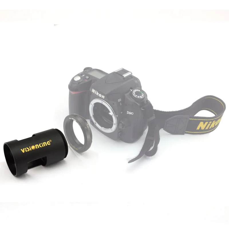 

Visionking High Quality Aluminum 2 Power Conversion Ring For Spotting Scope Connect To DSLR Camera Conversion Ring Free Shipping