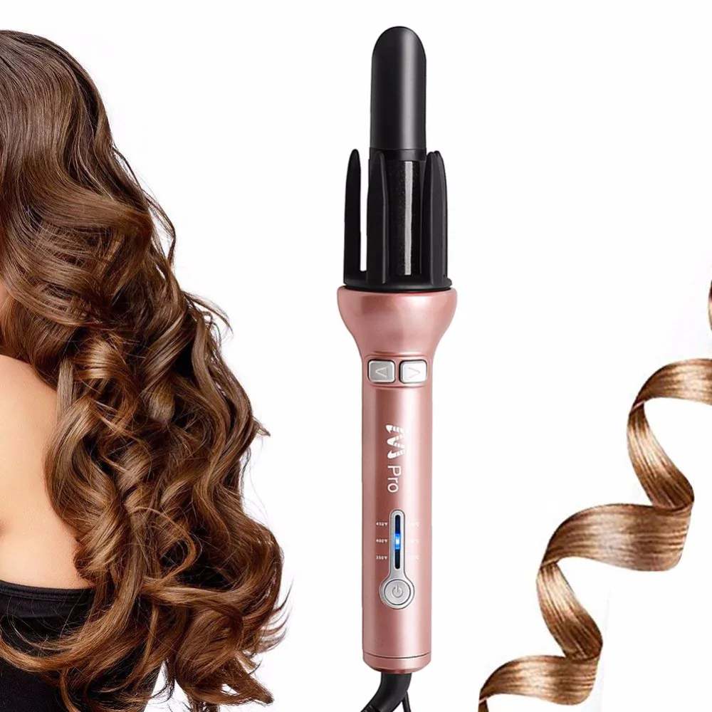 RUCHA automatica hair wand rose gold 360 degree