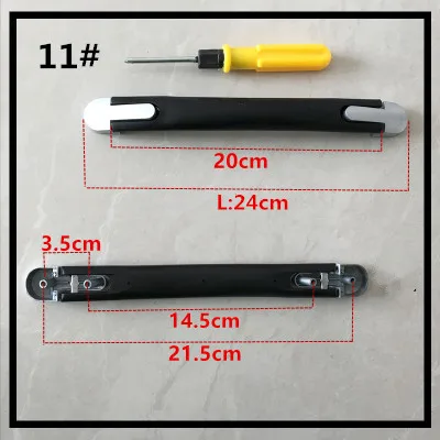 Сменная телескопическая ручка для багажа, ручка для деталей багажа, запчасти для ремонта, ручка для чемодана, аксессуары для багажа, ручка для чемодана A01 - Цвет: 11