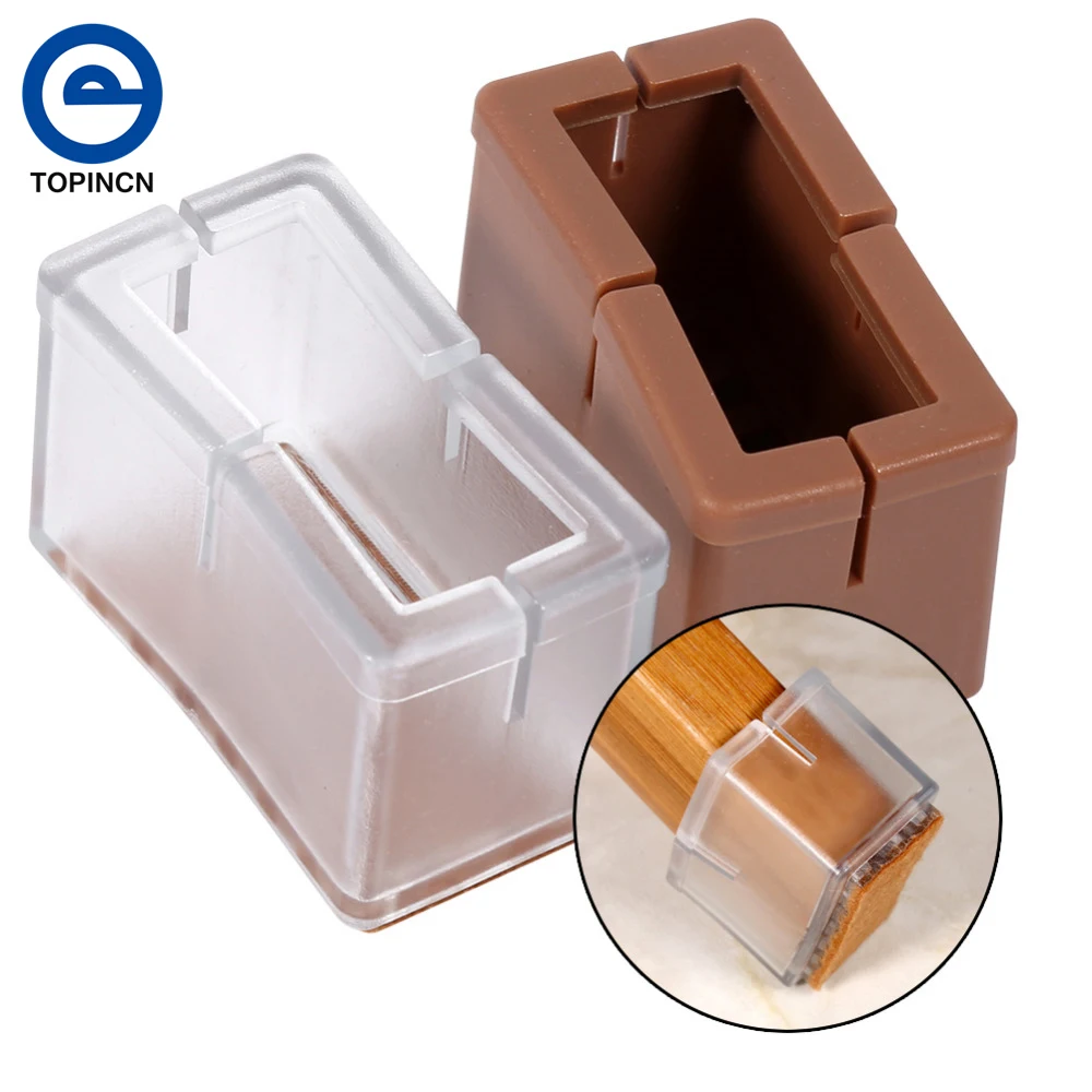 8 шт. силиконовые чехлы для мебели 2 4x4 5x3 1 см|floor protector|chair leg capschair legs |