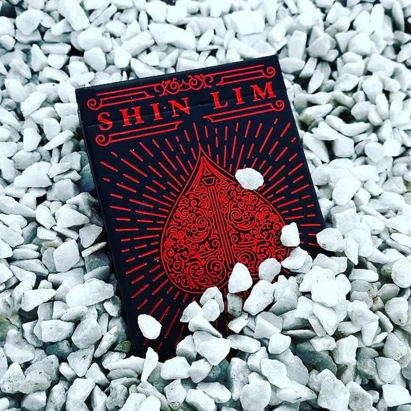 

1 Deck Shin Lim Playing Cards Poker Size Deck EPCC Custom Limited Edition New Sealed Magic Props