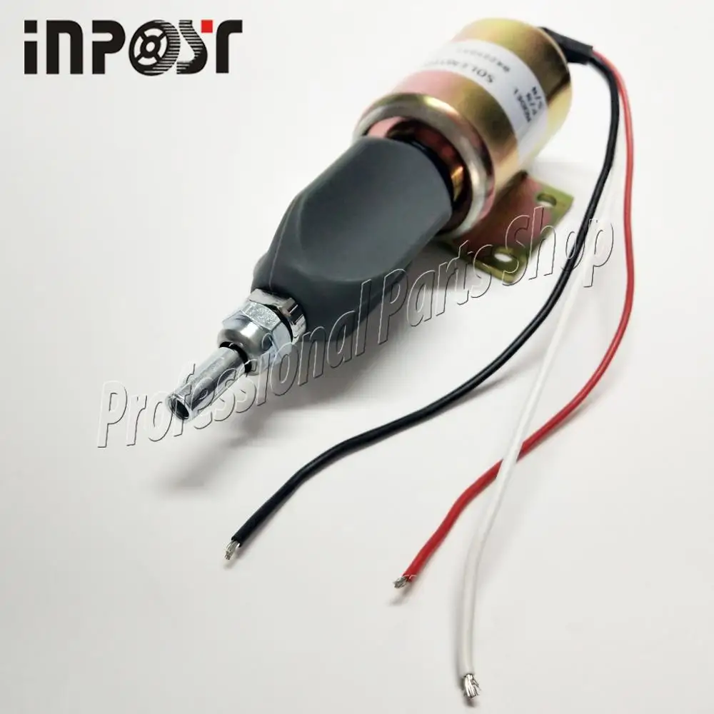

3924450 12V 2001ES-12 Shutoff Stop Solenoid For Cummins Hitachi