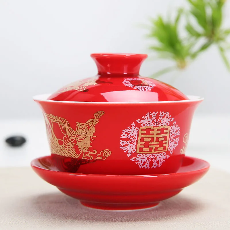 Новый год керамический чай Tureen Teaware украшение дома бойфренд муж бизнес любовь