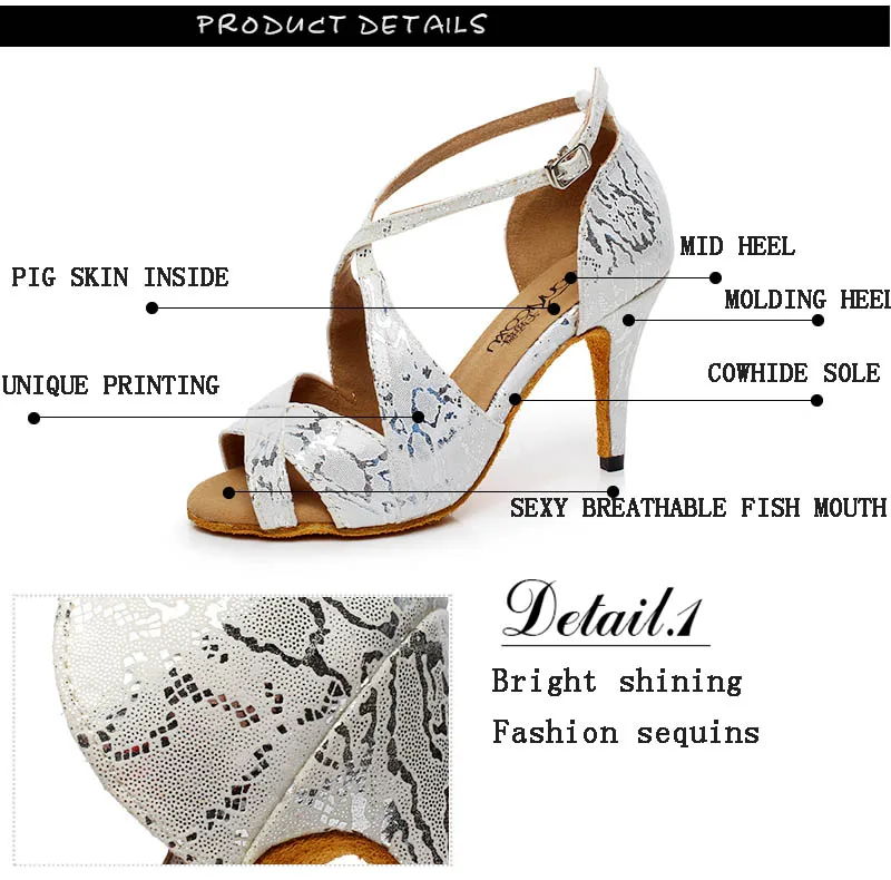 20161205_210452_002Salsa Dance Shoes Leather Latin Dancing Sneakers Social Jazz Shoe Appliques Flesh white Fitness Breathable For Female Coupons