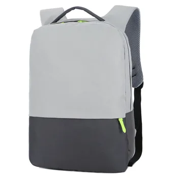 

Portable Business Man Laptop Bags Backpacks Shoulder Notebook Bag Case Portable Solid Gray Color Computer Simply Style Bag