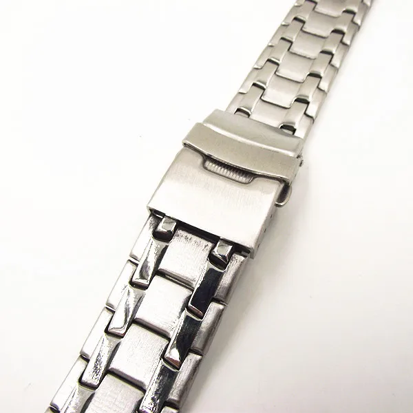 

1PCS High quality 18MM Stainless Steel Watch band Watch strap metal - 082702