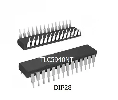 1 шт. IC светодиодный pwm драйвер управления 28-DIP TLC5940NT TLC5940