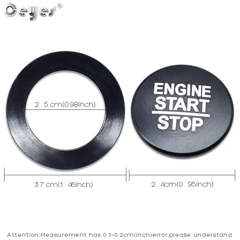 Car Start Engine Button Key Ring for JEEP  (4)