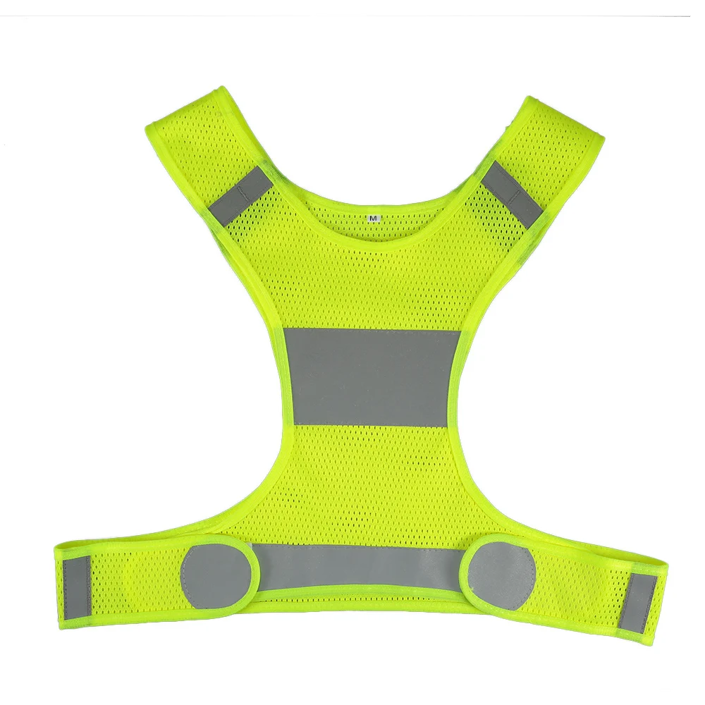 Safety Reflective Vest Adjustable Lightweight Sports Gear Outdoor