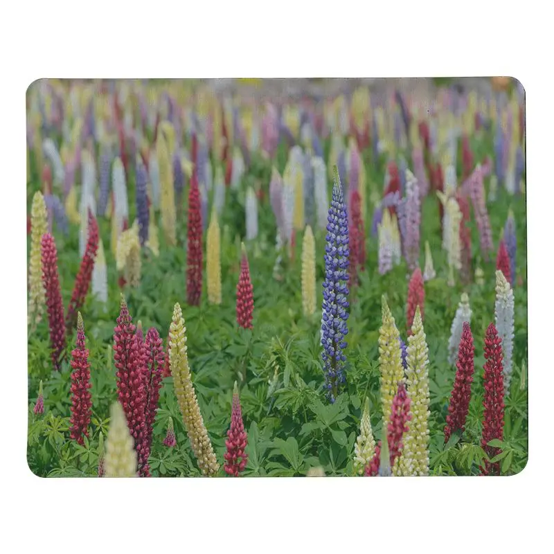 18x22cm MaiYaCa новых печатных Люпин против скольжения прочный силиконовый Computermats Размеры для 180*220*2 мм и 250*290*2 мм коврик - Цвет: 18x22cm