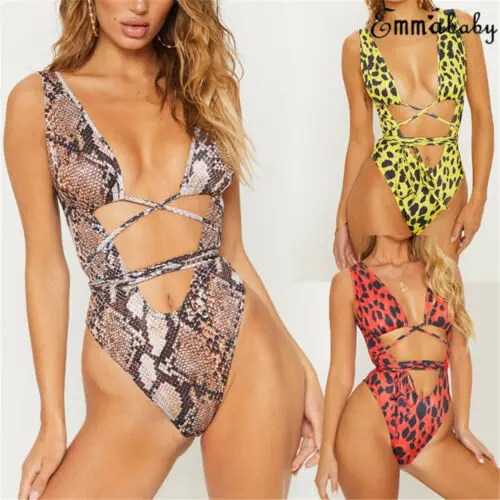 Sexy Women Leopard Print Push Up Ladies Beach Set Swimsuit Swimwear Sexy Women Leopard Print Push Up Ladies Beach Set Swimsuit Swimwear