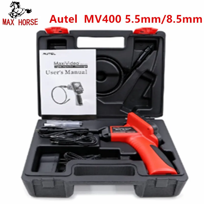 

Autel Maxivideo MV400 5.5mm Digital Videoscope with 8.5mm diameter imager head inspection camera MV 400 Multipurpose Videoscope