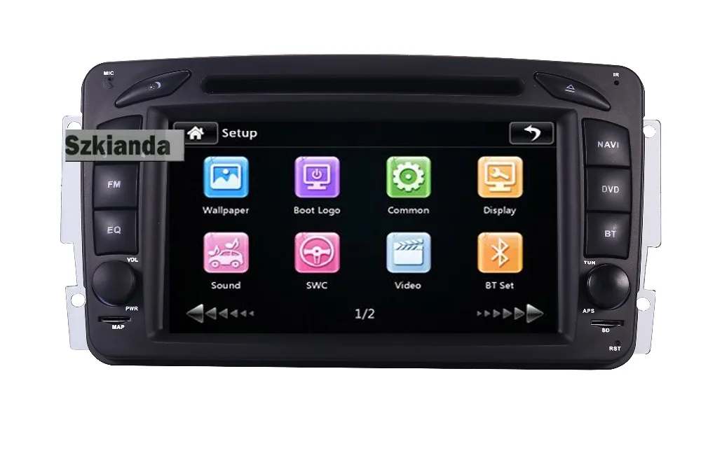 Perfect 2din 7" CAR DVD PLAYER For Mercedes Benz W209 W203 W168 W463 Viano W639 Vito Vaneo 3g GPS BT Radio USB SD Canbus Free 8GB Map 8