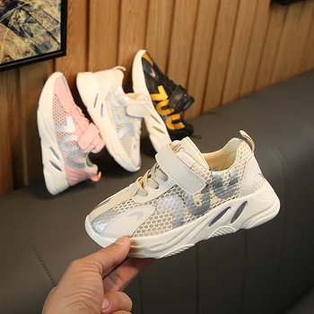 

Kids Sports Sneaker Children Shoes Girls 2019 Spring Summer Mesh Running Shoes Toddler Baby Boys Shoes White Girls Shoes