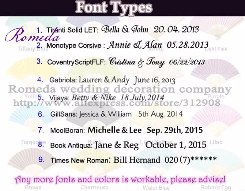 Font Types