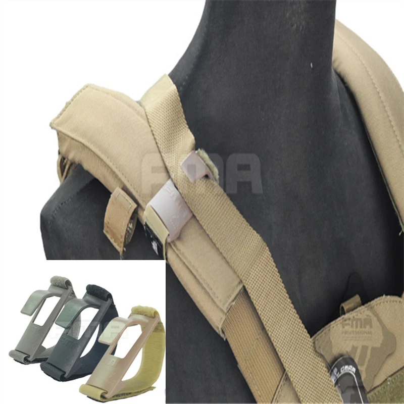 

Shoulder Mount Sling Fixed Anchor Hook Clip Molle Chest Rig BK/DE/FG TB1011 Hunting Party Free Shipping