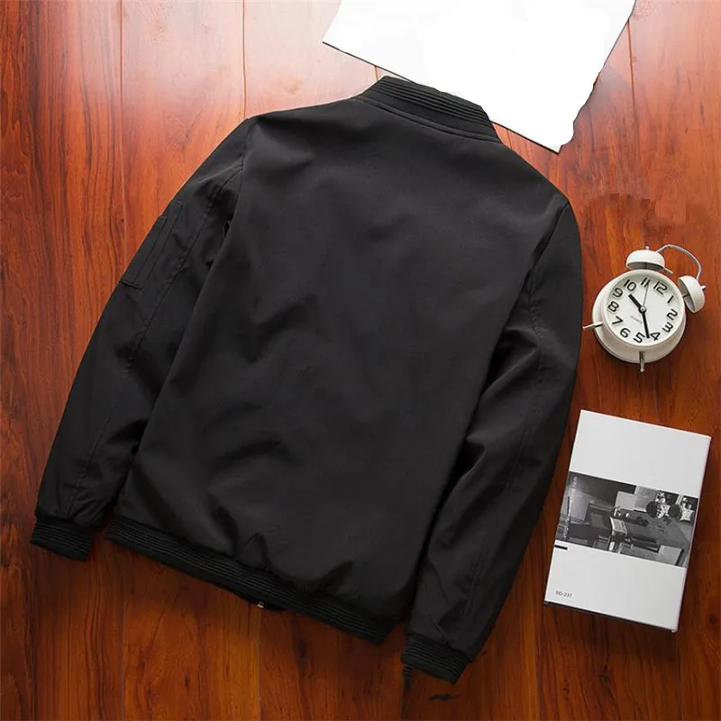 جديد الربيع الأسود منفذها سترة الرجال الشارع الشهير الهيب هوب ضئيلة سترة معطف زائد حجم 6XL