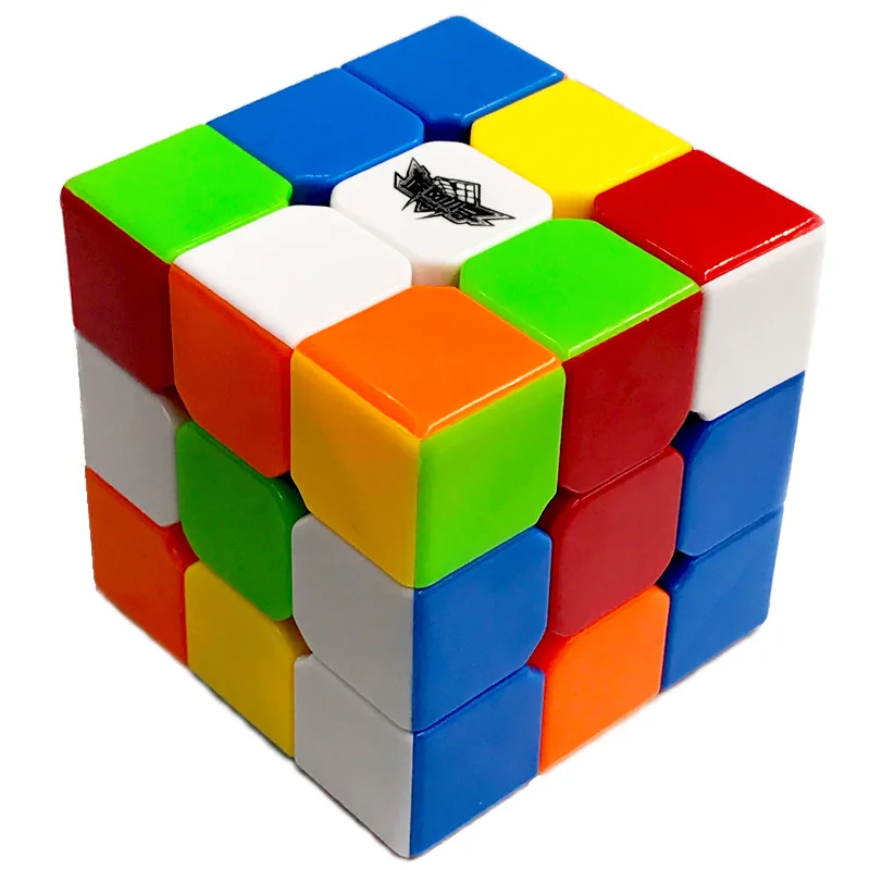 Лидер продаж Cyclone Boys Magic Cube 56 мм 3x3x3 Stickerless головоломка с розничной коробкой скорость Cubo квадратный пазл Развивающие игрушки для детей