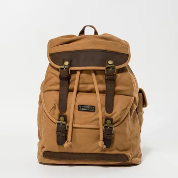 

031318 new hot high quality man canvas backpack men casual travel bag