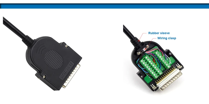 DB25 разъем 25Pin D-sub Мужской Женский сигналы терминалы разъем отверстие PCB плата адаптера