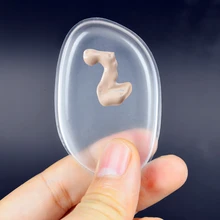 1Pc Jelly Gel de Silicone Suave Powder Puff Esponja para Rosto Cosméticos Fundação BB Creme Maquiagem Beleza Ferramenta(China)
