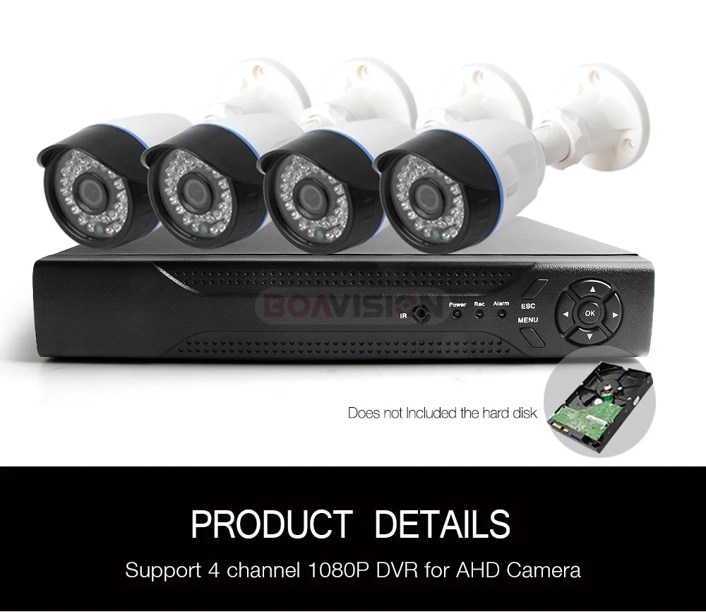 10 4ch ahd camera kit