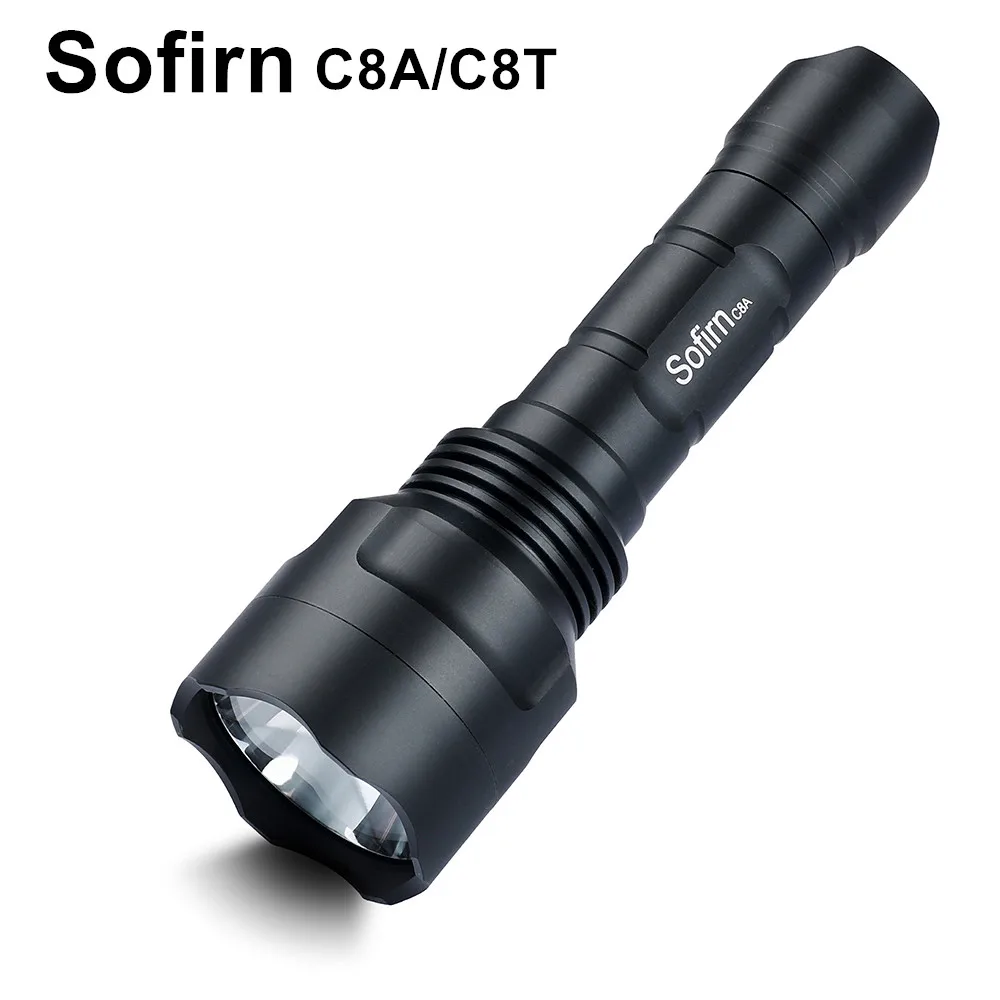 Светодиодный фонарик Sofirn C8 высокой мощности Cree XPL2 18650 портативный тактический