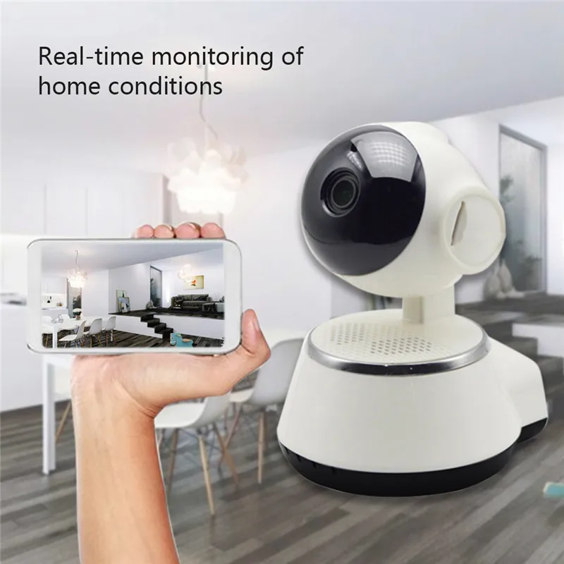 

CYSINCOS Home Video Camera 720P HD WiFi IP Camera Wireless Control Security Night Vision Camcorder Home Baby Monitor