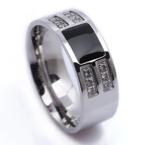 Mens Jewelry wholesale Stainless Steel Mens Ring USA Size