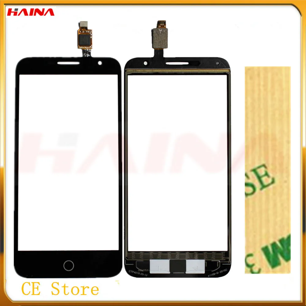 

Mobile Phone Touchscreen Sensor For Alcatel OneTouch Fire E 6015 6015X OT6015 OT-6015 Touch Screen Digitizer Front Glass Panel