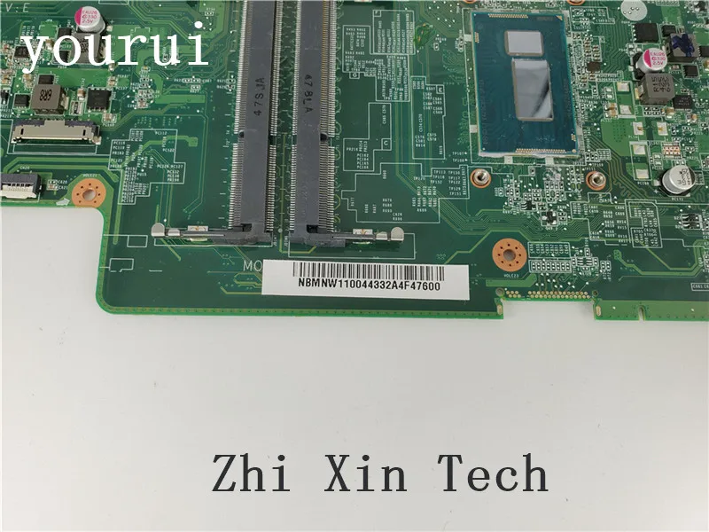 Yourui ноутбука материнская плата для Acer Aspire E5-771 E5-771G с процессором i3-4005u DA0ZYWMB6E0 NBMNW11004 DDR3 полностью протестированы