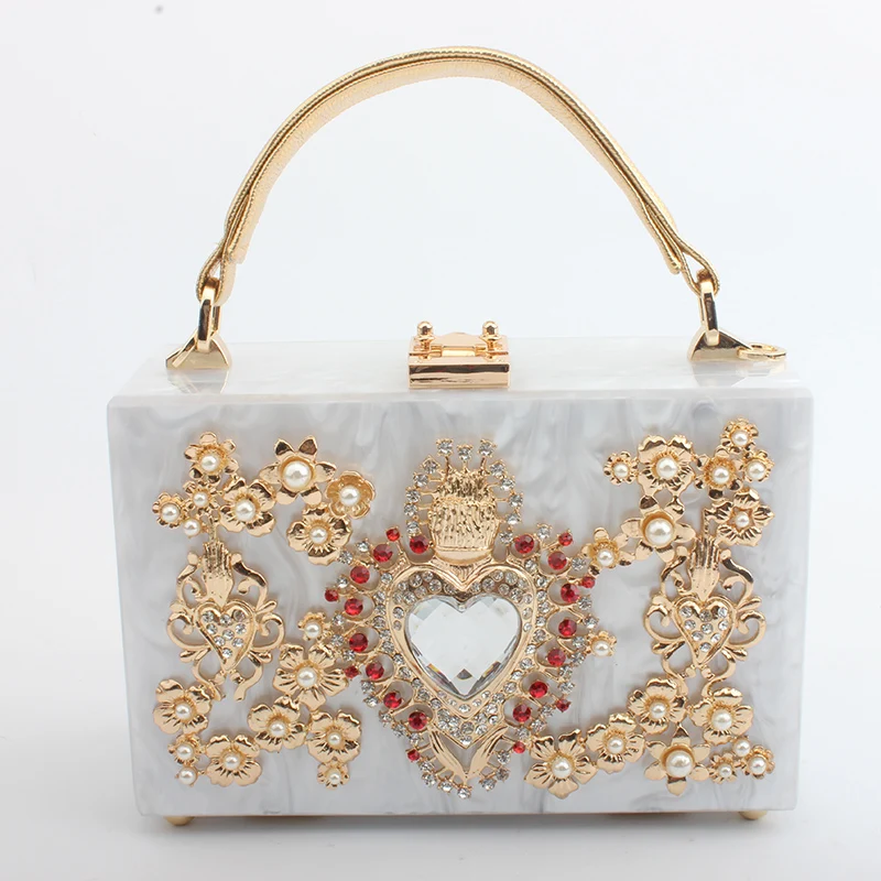 Женская сумка мессенджер акриловая с цепочкой|bolsa feminina|handbag eveningwomen handbags |