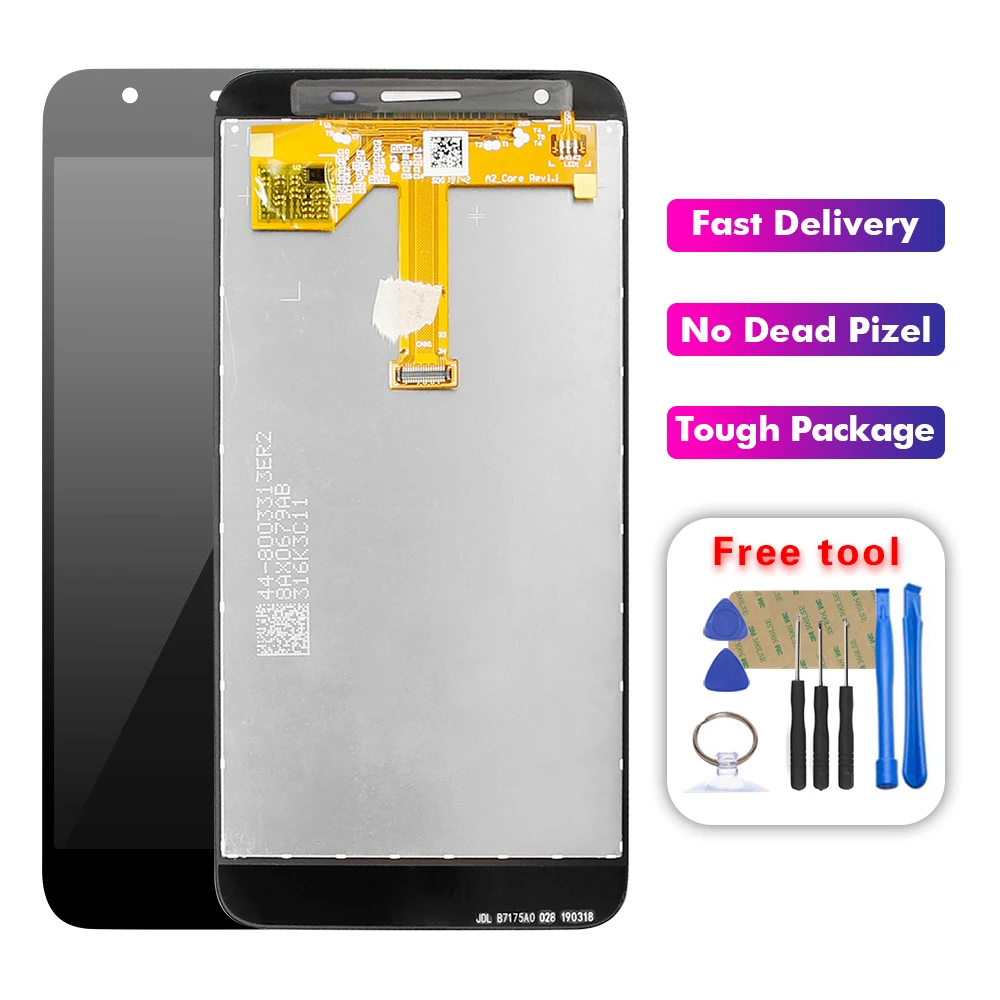 

For Samsung Galaxy A2 Core A260 SM-A260F/DS A260F LCD Display Touch screen digitizer Assembly Free Tools