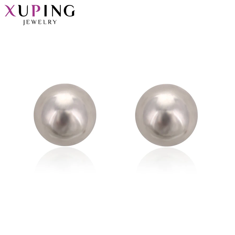 

Xuping Fashion Simple Bright Studs Earrings Stainless Steel Jewelry for Woman Valentine's Day Gifts S66,3-93623