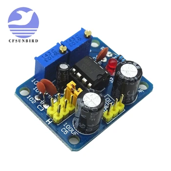 

1PCS/LOT NE555 module pulse frequency adjustable duty cycle square wave rectangular wave signal generator