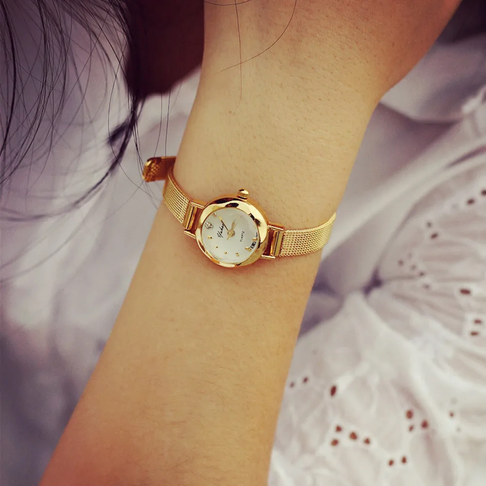 Маленькие часы с циферблатом, Женские Кварцевые аналоговые наручные часы, роскошные деловые часы для влюбленных, элегантные женские нарядные часы, Relogios Femininos 40Q