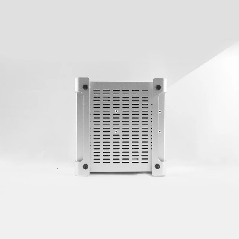  Full Aluminum Slim MINI ITX Desktop Chassis for HTPC Host I5 7500 Gaming Computer Metal Gear ITX fo