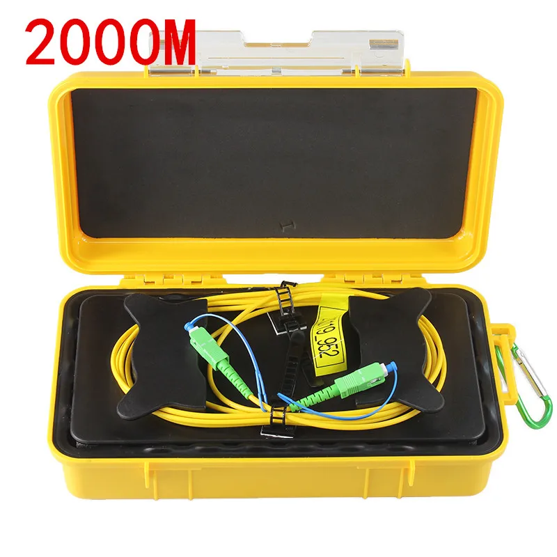 

G652D SC-APC OTDR Dead Zone Eliminator,Fiber Rings ,Fiber Optic OTDR Launch Cable Box 2000M SM 1310/1550nm Free shipping