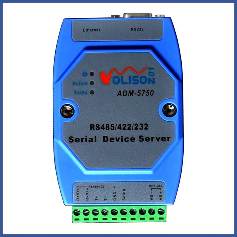 

ADM-5750 industrial serial port network server RS232/485/422 to Ethernet