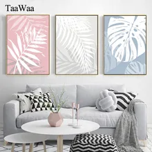 TAAWAA Leaves Wall Art Poster Canvas Painting Plant Nordic Modern Posters and Prints Decorative Picture Home Decoration Decor