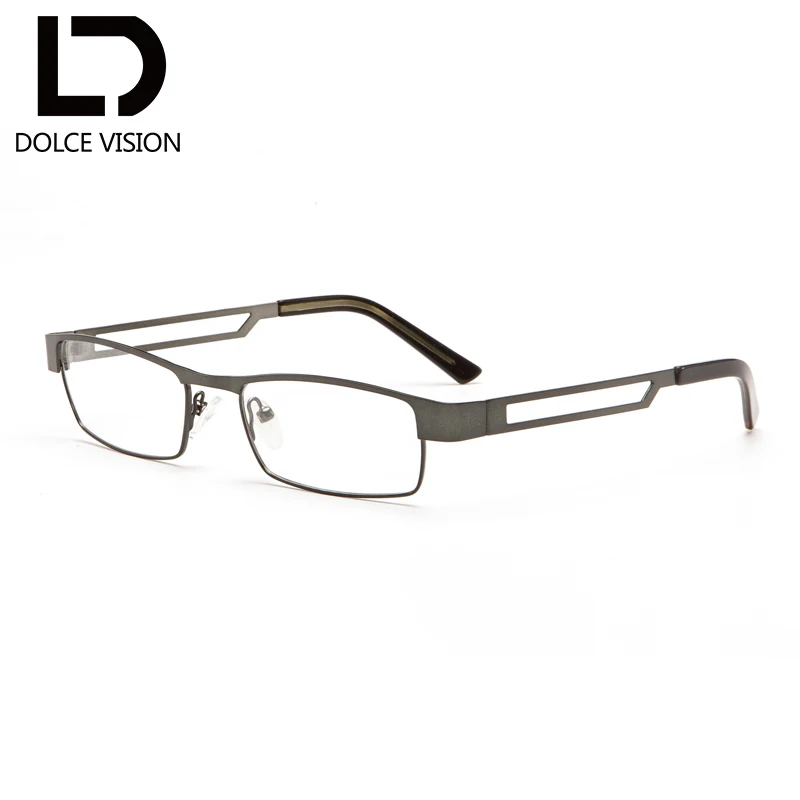 

DOLCE VISION Classic Rectangle Graduated Glasses For Men 1.56 Index Photochromic Lenses Prescription Glasses Optical Spectacles