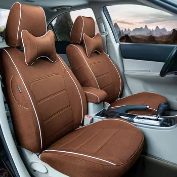 

car seat covers linen cushion for JAC K5/3 iev b15 A13 RS refine s3 s5 Brilliance AutoV3/5/H220/230/530/320 FRV/FSV/cross/wagen