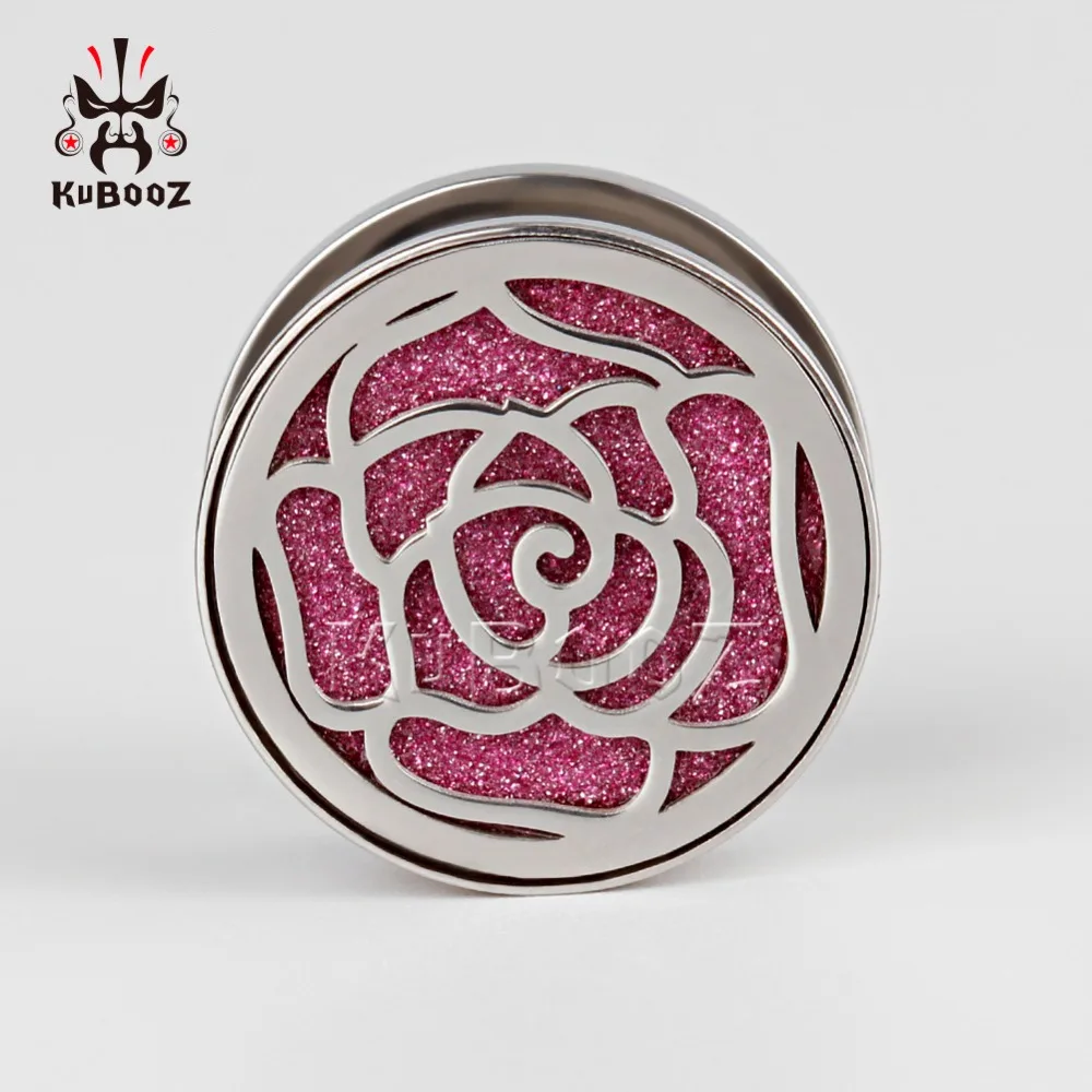 KUBOOZ винт для пирсинга Серьги-Плаги для пирсинга ювелирные изделия для тела серебряные Ушные Тоннели из нержавеющей стали измерительные приборы оптом