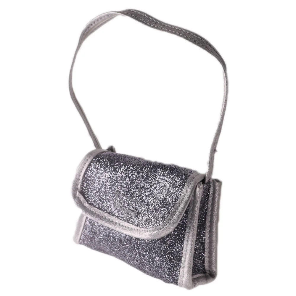 Silver Shoulder Bag Fits 18/" American Girl Dolls