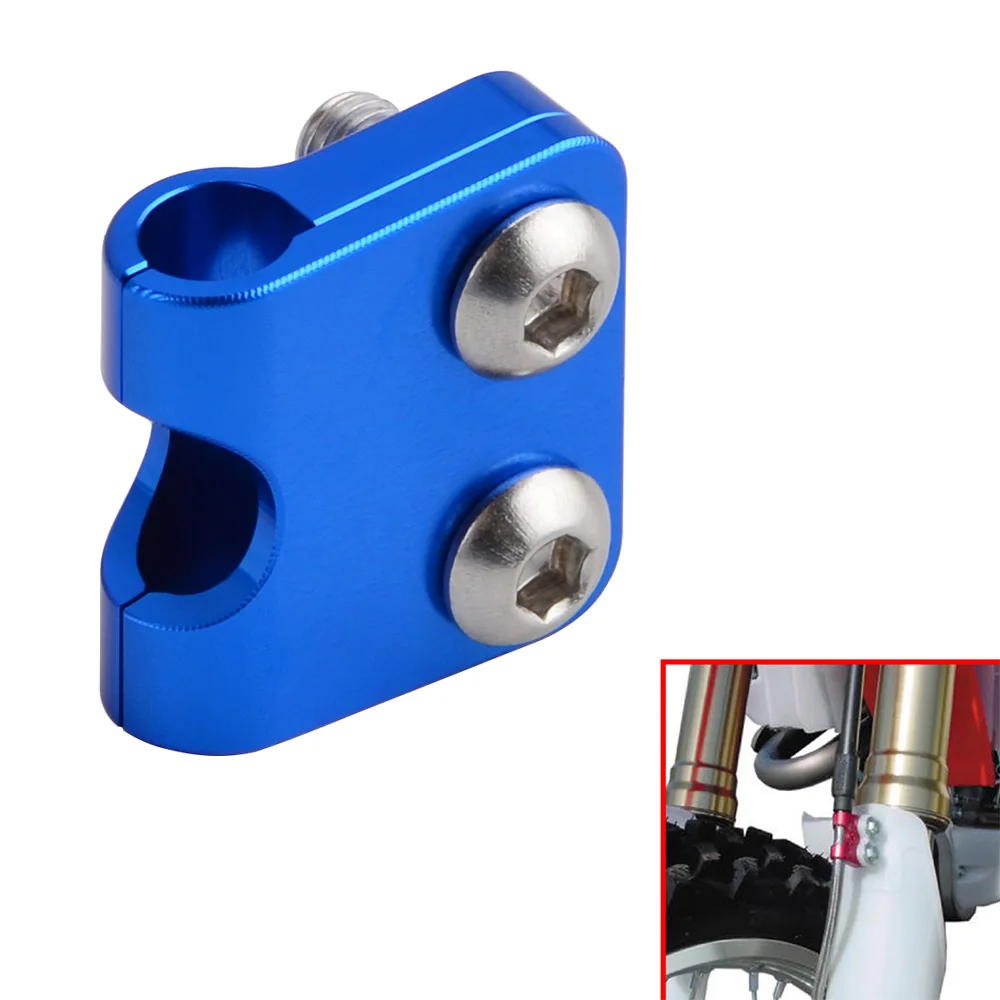 Front Brake Line Hose Clamp Holder For Yamaha YZ 65 85 125 250 YZ250F