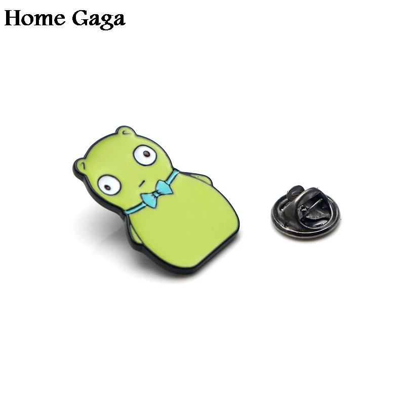 Homegaga Bob's burger мультфильм цинк булавки для мужчин женщин para рубашка Шарм пальто одежда рюкзак аксессуары значок Броши D1530