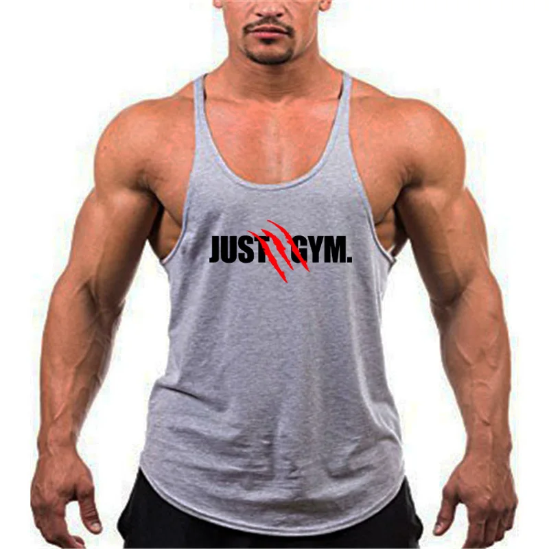 Майка Muscleguys canotte Мужская для бодибилдинга спортивный топ из хлопка майка без