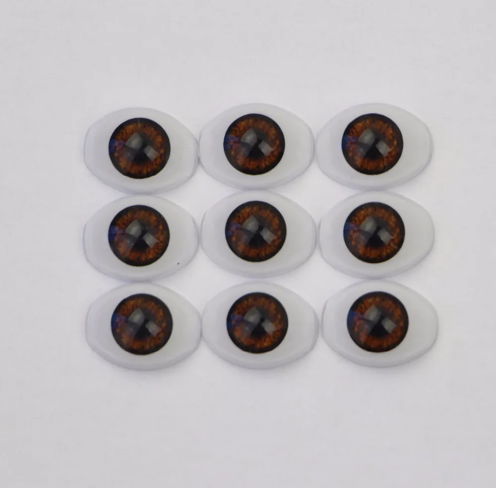 

2 pairs Fit for 11 Inches Reborn Babies Doll Accessories 11 mm Doll Toys Eyes Acrylic Realistic 3 Different Colors Can Be Choose