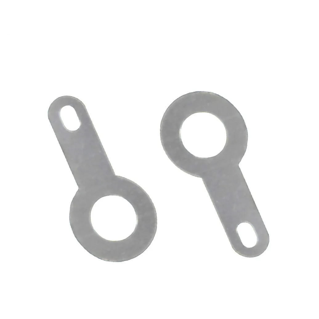 20Pcs M2.2-M6.2 Single Head Weld Plate With Silver Ear Line Washer Round Annular Welding Piece Metalworking Copper Wiring | Обустройство