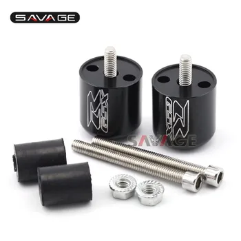 

For SUZUKI GSXR 600/750 2004-2016, GSXR1000 2003-2016 Handlebar Grips Bar Ends Slider Motorcycle Accessories Engraved Logo BK